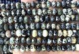 CRB6268 15 inches 5*8mm faceted rondelle African turquoise beads