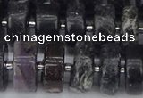 CRB635 15.5 inches 8*16mm tyre charoite gemstone beads