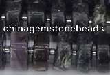 CRB635 15.5 inches 8*16mm tyre charoite gemstone beads