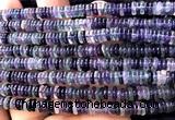CRB6504 15 inches 2*6mm rondelle fluorite gemstone beads