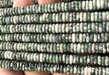 CRB6519 15 inches 2*6mm rondelle Qinghai jade beads wholesale