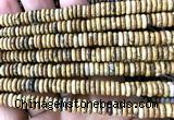 CRB6529 15 inches 2*6mm rondelle picture jasper beads wholesale
