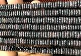 CRB6536 15 inches 2*6mm rondelle flame jasper beads wholesale
