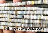 CRB6550 15 inches 2*6mm rondelle colorful amazonite beads wholesale