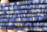 CRB6558 15 inches 2*6mm rondelle sodalite gemstone beads