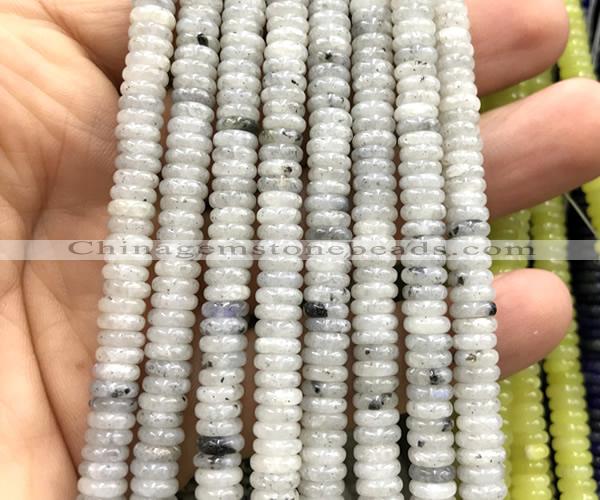 CRB6564 15 inches 2*6mm rondelle labradorite beads wholesale