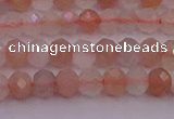 CRB715 15.5 inches 3*4mm faceted rondelle rainbow moonstone beads