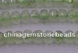 CRB723 15.5 inches 2.5*4mm faceted rondelle prehnite gemstone beads