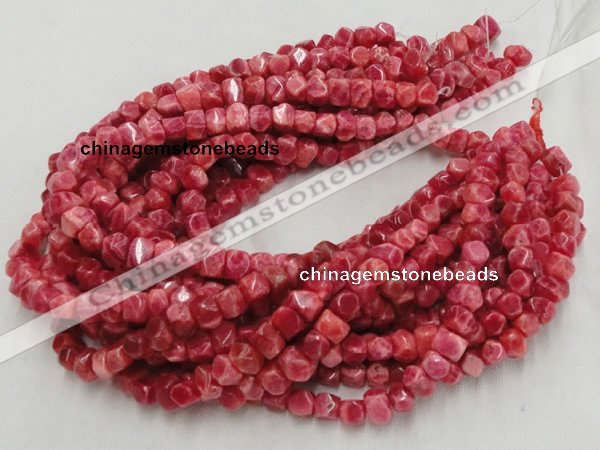 CRC06 16 inches 8*10mm nugget rhodochrosite gemstone beads wholesale
