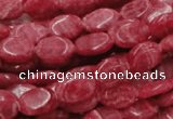 CRC07 16 inches 10*14mm oval rhodochrosite gemstone beads wholesale