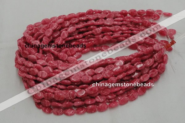 CRC07 16 inches 10*14mm oval rhodochrosite gemstone beads wholesale