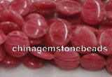 CRC10 16 inches 10mm coin rhodochrosite gemstone beads wholesale