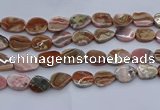 CRC1015 15.5 inches 8*12mm - 12*16mm freeform rhodochrosite beads
