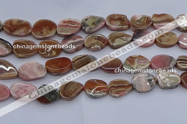 CRC1015 15.5 inches 8*12mm - 12*16mm freeform rhodochrosite beads