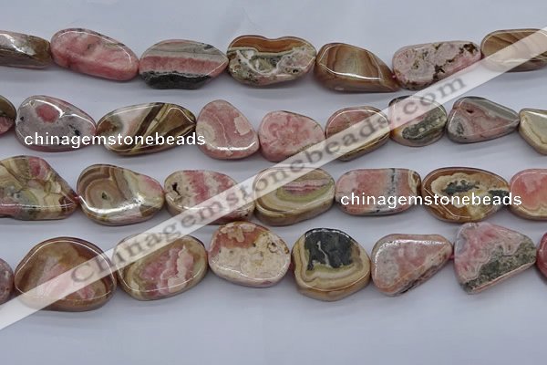 CRC1016 15.5 inches 12*16mm - 18*30mm freeform rhodochrosite beads