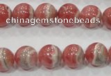 CRC103 15.5 inches 12mm round natural argentina rhodochrosite beads