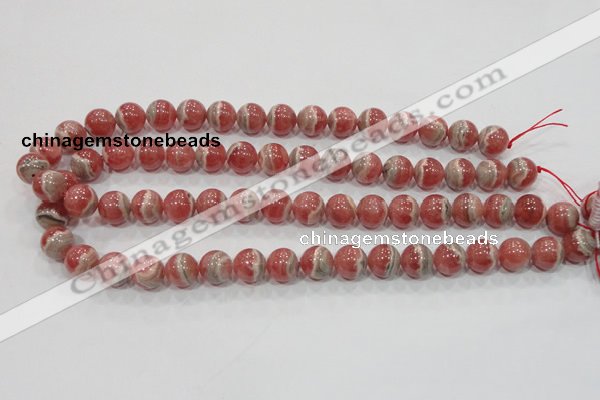 CRC103 15.5 inches 12mm round natural argentina rhodochrosite beads