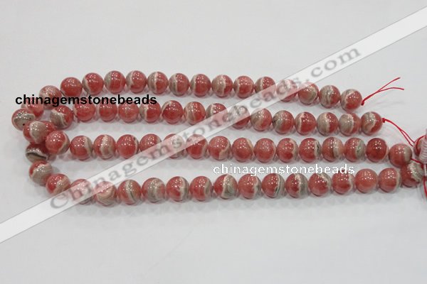 CRC103 15.5 inches 12mm round natural argentina rhodochrosite beads