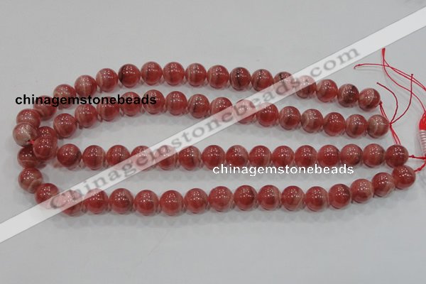 CRC104 15.5 inches 12mm round natural argentina rhodochrosite beads