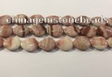 CRC1087 15.5 inches 18*25mm flat teardrop rhodochrosite beads