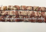 CRC1102 15.5 inches 18*25mm rectangle rhodochrosite beads