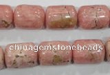 CRC114 15.5 inches 13*17mm column natural argentina rhodochrosite beads