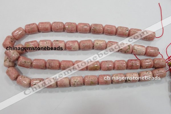 CRC114 15.5 inches 13*17mm column natural argentina rhodochrosite beads