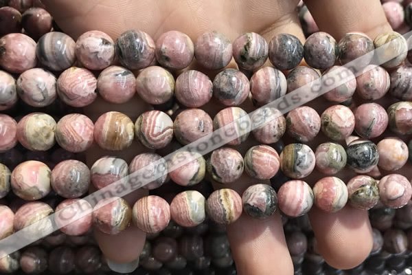 CRC1151 15.5 inches 9mm round rhodochrosite gemstone beads