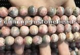 CRC1154 15.5 inches 12mm round rhodochrosite gemstone beads