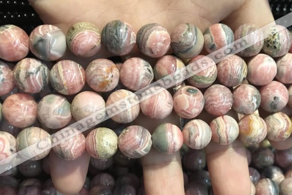 CRC1154 15.5 inches 12mm round rhodochrosite gemstone beads