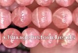 CRC1163 15.5 inches 6mm round rhodochrosite gemstone beads