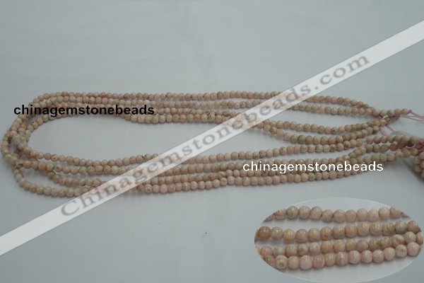CRC150 15.5 inches 3.5mm round Argentina rhodochrosite beads