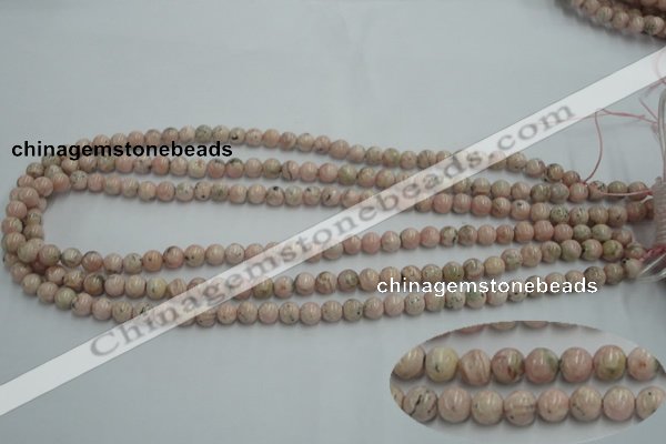 CRC151 15.5 inches 5.5mm round Argentina rhodochrosite beads