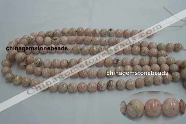 CRC153 15.5 inches 10mm round Argentina rhodochrosite beads