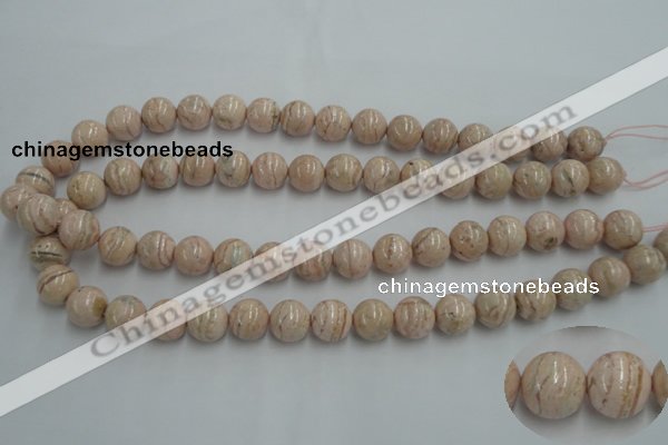 CRC154 15.5 inches 12mm round Argentina rhodochrosite beads