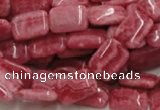 CRC16 16 inches 10*14mm rectangle rhodochrosite beads wholesale