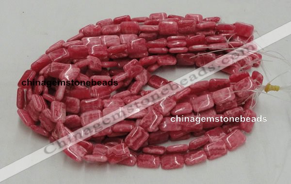 CRC16 16 inches 10*14mm rectangle rhodochrosite beads wholesale