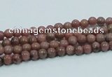 CRC200 16 inches 4mm round rhodochrosite gemstone beads wholesale