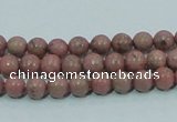 CRC201 16 inches 6mm round rhodochrosite gemstone beads wholesale