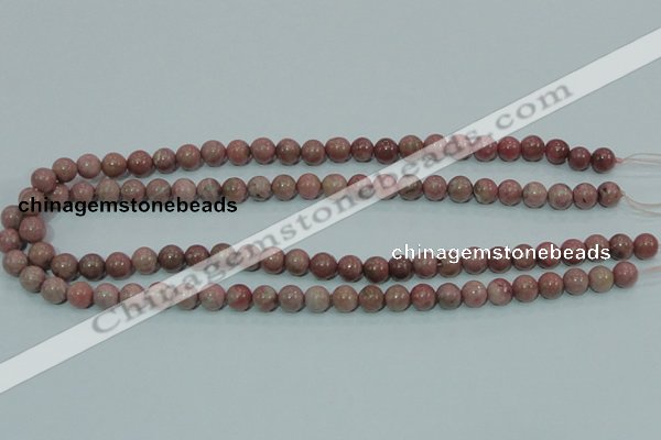 CRC202 16 inches 8mm round rhodochrosite gemstone beads wholesale