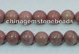 CRC203 16 inches 10mm round rhodochrosite gemstone beads wholesale