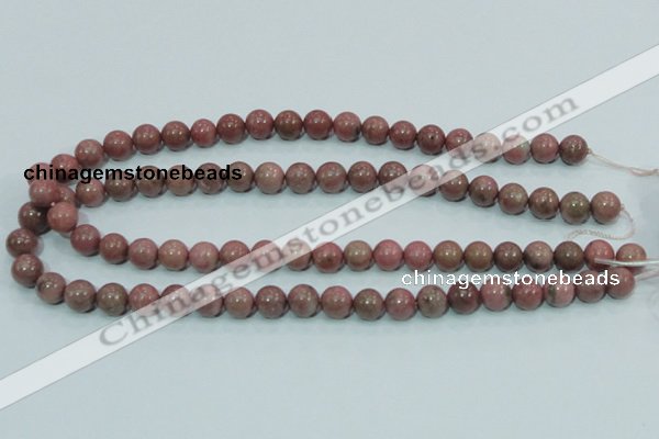 CRC203 16 inches 10mm round rhodochrosite gemstone beads wholesale