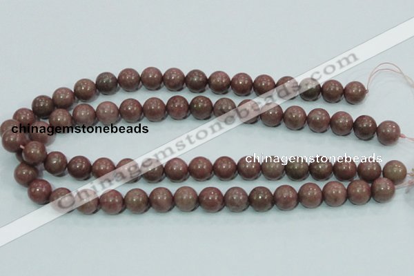 CRC204 16 inches 12mm round rhodochrosite gemstone beads wholesale