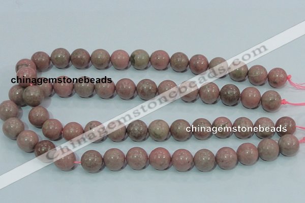 CRC205 16 inches 14mm round rhodochrosite gemstone beads wholesale