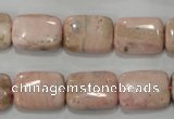 CRC304 15.5 inches 12*16mm rectangle Peru rhodochrosite beads