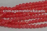 CRC500 15.5 inches 4mm round synthetic rhodochrosite beads