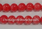 CRC503 15.5 inches 10mm round synthetic rhodochrosite beads