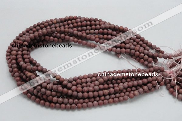 CRC51 15.5 inches 6mm round rhodochrosite gemstone beads wholesale