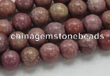 CRC53 15.5 inches 10mm round rhodochrosite gemstone beads wholesale