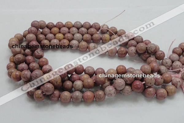 CRC54 15.5 inches 12mm round rhodochrosite gemstone beads wholesale